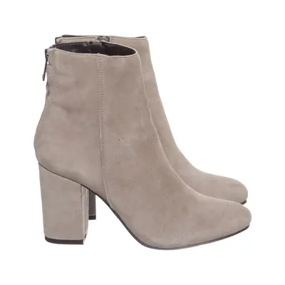 Laarzen met hak (Beige) van SPM Leer