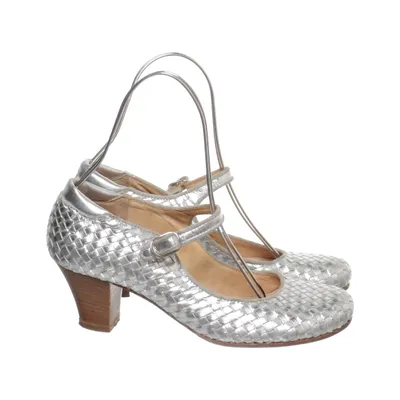 Dancing shoes (Silver) from Riccardo Cartillone Leather
