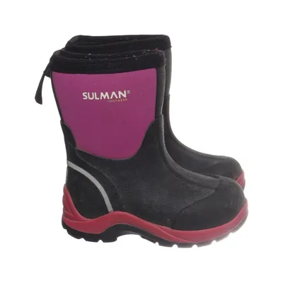 Bottes en caoutchouc (Noir, Rose) de Sulman