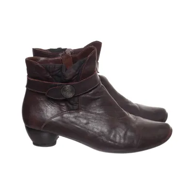 Bottes à talons (Marron) de Think! Cuir