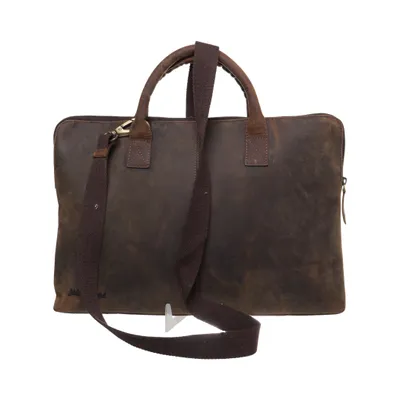 Computer bag (Brown) from Schott