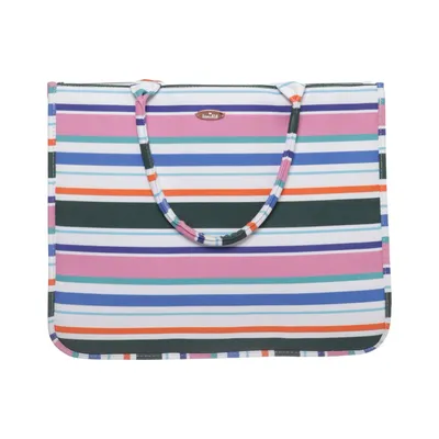 Handbag (White, Multicolored) from Palmers Polyester
