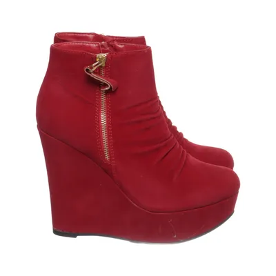 Chaussure compensées (Rouge) de Kayla