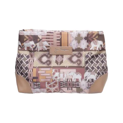 Toilet bag (Brown, Beige, Multicolored) from Jim Thompson