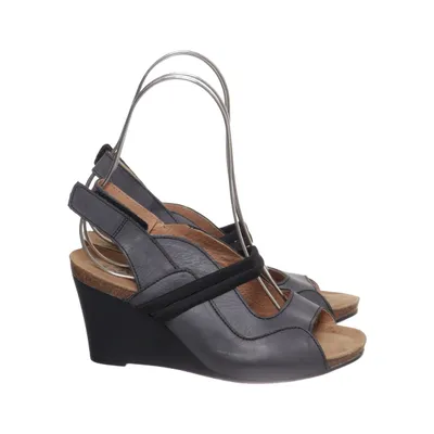 Keilschuhe (Schwarz, Grau) von Footsoul by Jobi Leder