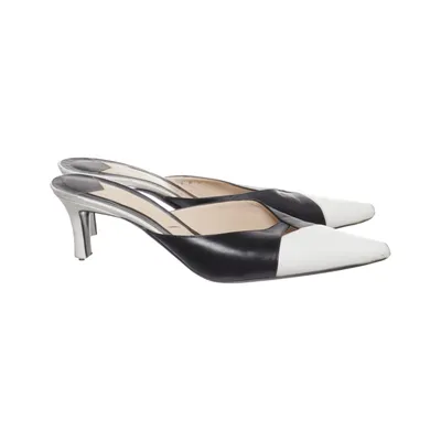 Mules (Noir, Blanc) de Bruno Magli Cuir