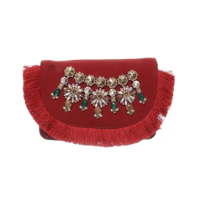 Shoulder-bag (Red) from Uterqüe