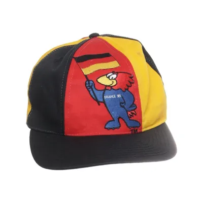 Honkbalpet (Zwart, Meerkleurig) van France Katoen, Polyester