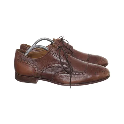 Richelieus (Marron) de Bison Cuir
