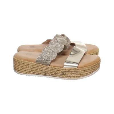 Mules (Or, Beige) de Lucky Shoes