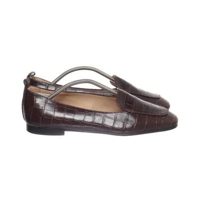 Loafers (Bruin) van Dear Frances Leer