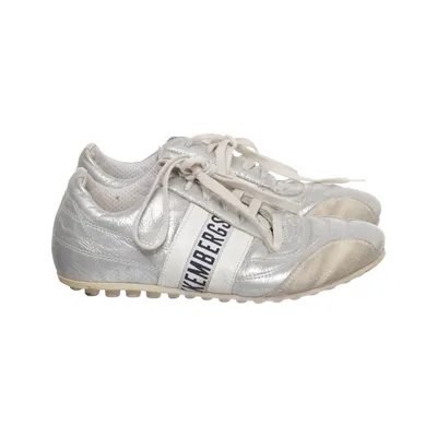 Trainers (Silver, White) from Bikkembergs