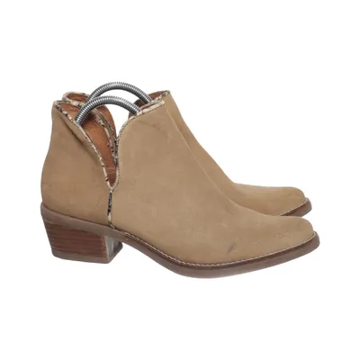Bottes à talons (Marron) de Seaside Cuir