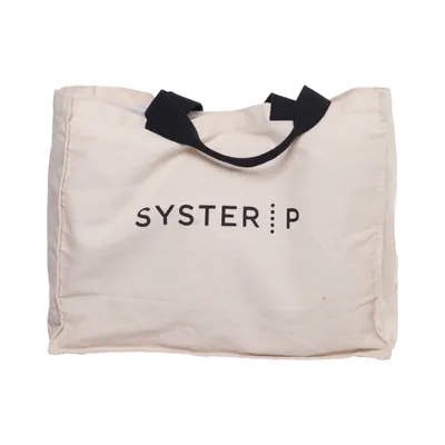 Stofpose (Beige, Sort) fra Syster P