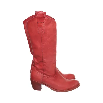 Cowboystøvler (Rød) fra Jeffrey Campbell Læder
