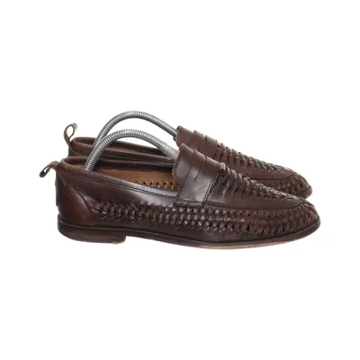 Loafers (Brown) from Sacha Leather