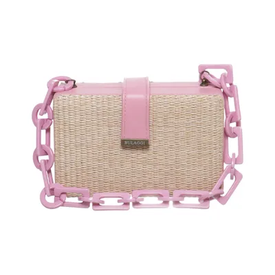 Sac à bandoulière (Beige, Rose) de Bulaggi