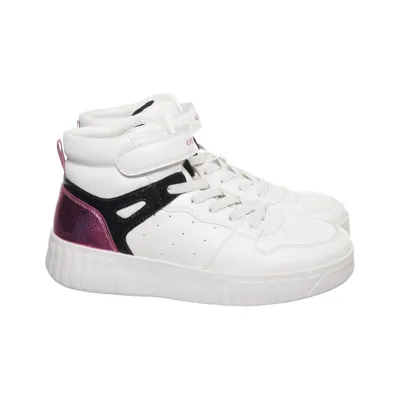 Basketball shoes (White, Pink, Black) from Geox