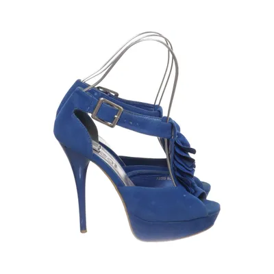 Sandaletten (Blauw) van Ideal Leer