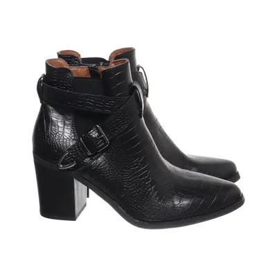 Heeled boots (Black) from Erynn Leather