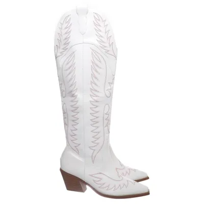 Cowboystøvler (Hvid) fra ASOS Design