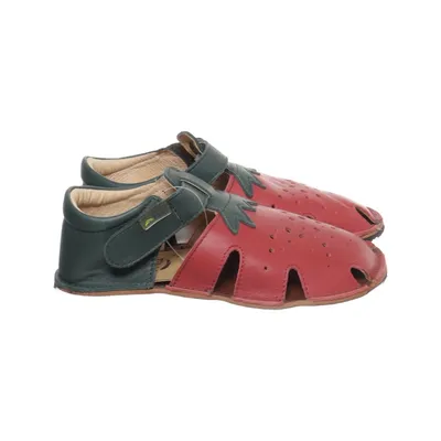 Sandals (Red, Green) from Tikki Leather