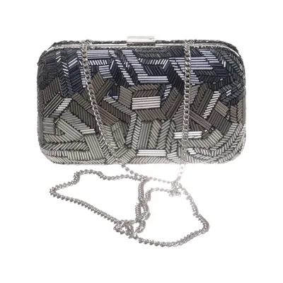 Abendtasche (Blau, Silber, Mehrfarbig) von Zara Basic Collection Polyester