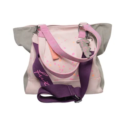 Handbag (Pink, Gray, Multicolored) from Fritzi aus Preußen Polyester, Polyurethane