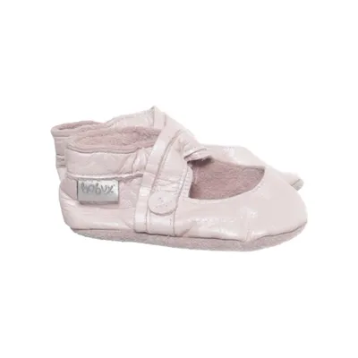 Baby booties (Pink) from Bobux Leather