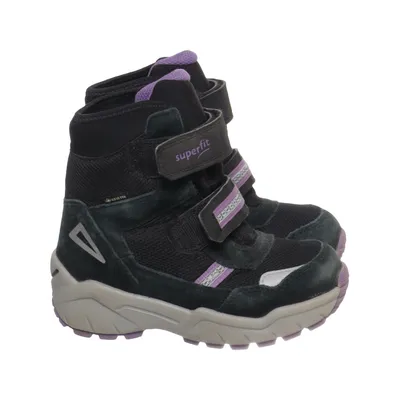 Hiking boots (Black, Purple, Gray) from Superfit
