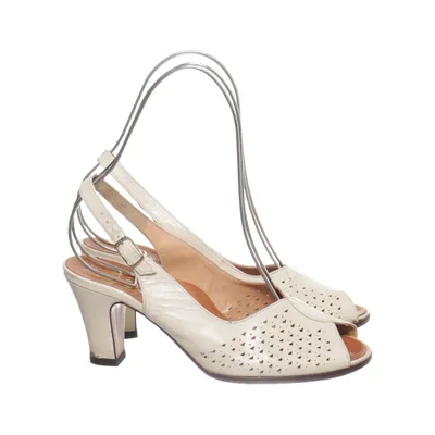 Sandales à talons hauts (Beige) de Jenny Cuir