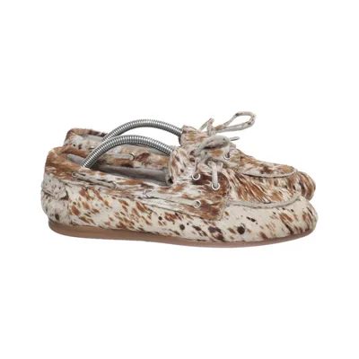Bootschoenen (Beige, Bruin, Meerkleurig) van Pavement Leer
