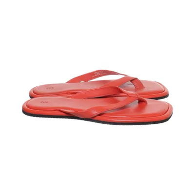 Teenslippers (Rood) van COS Leer