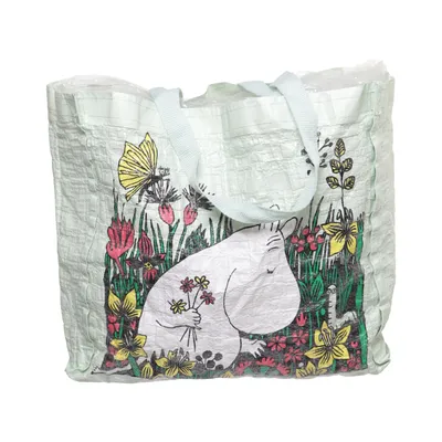 Canvas tas (Groen, Meerkleurig) van Moomin