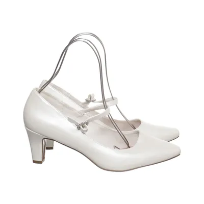 Pumps (White) from Jane Klain Leather