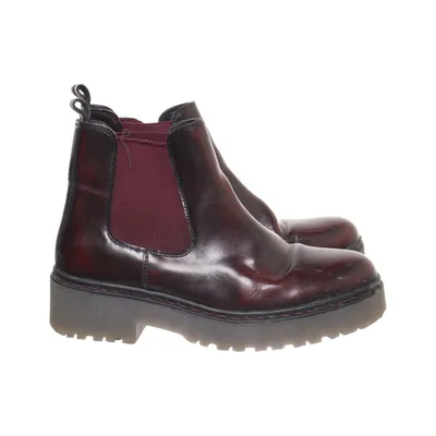 Bottines Chelsea (Rouge) de Oxmox