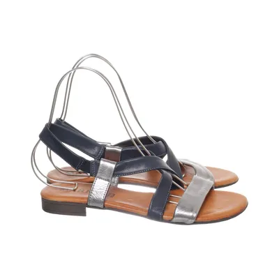 Sandaler (Blå, Sølv) fra Markò Læder
