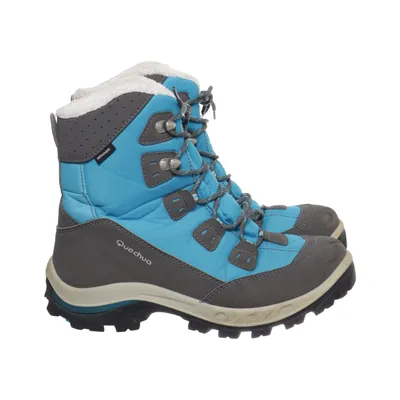 Hoge wandelschoenen (Blauw, Grijs) van Oxylane Polyurethaan