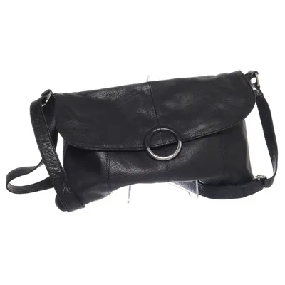 Shoulder-bag (Black) from Pieces Leather