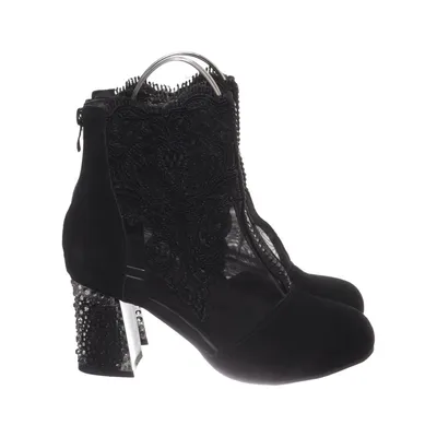 Heeled boots (Black) from Icone