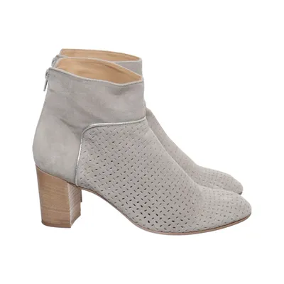 Bottes à talons (Gris) de Lavorazione Artigiana Cuir