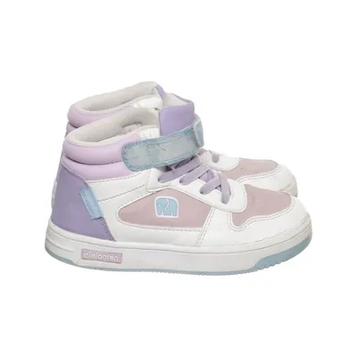Basketbal schoenen (Wit, Lila, Blauw) van Elefanten Leer