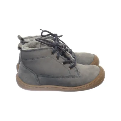 Ankle boots (Gray, Brown) from Develab Leather, Wool