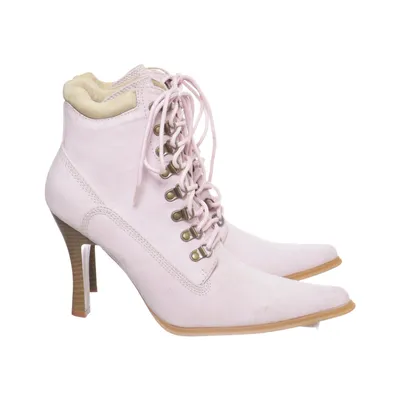 Heeled boots (Pink) from Spot On