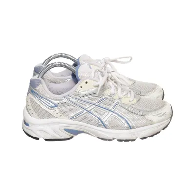 Løbesko (Hvid, Blå, Sølv) fra Asics Kunstlæder