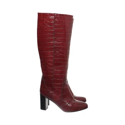 Heeled boots (Red) from Mellow Yellow Leather