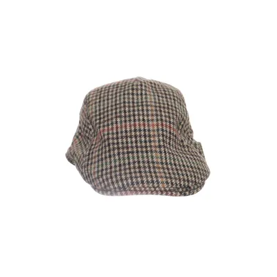 Flat cap (Brun, Flerfarvet) fra Statewear Polyester, Uld