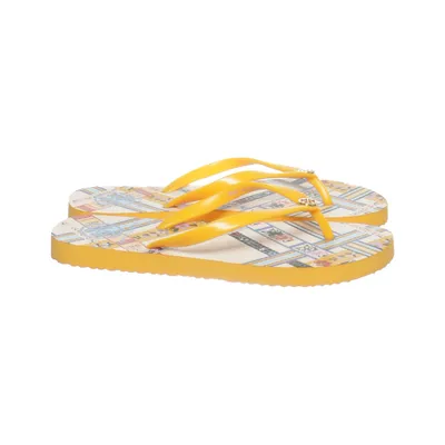 Tongs (Jaune, Multicolore) de Tory Burch Polyuréthane