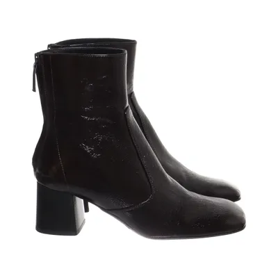 Bottes à talons (Noir) de Sandro Cuir