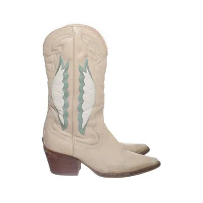 Cowboystøvler (Beige, Grøn) fra Bronx